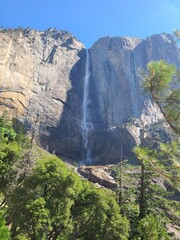Yosemite Falls in Yosemite National Park, California