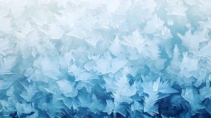 7. A minimal gradient with shades of icy blue and frosty white, evoking a crisp and refreshing sensation