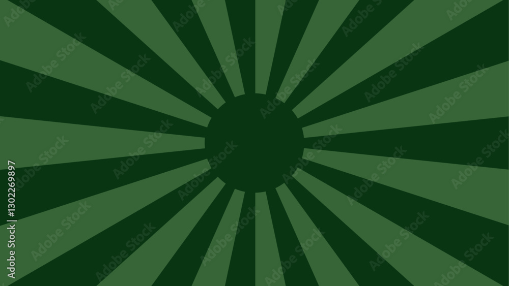 Poster abstract spiral sunburst background. colorful sun rays sunburst pattern. green swirling radial patte