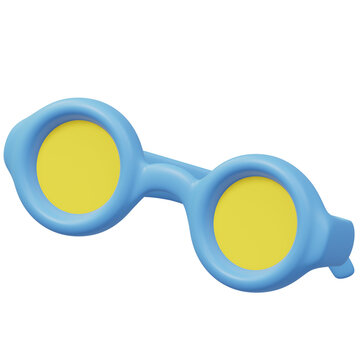 Sunglasses 3D Illustration