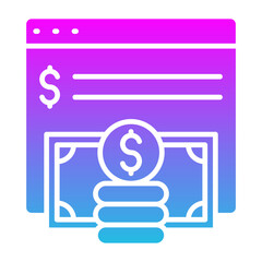 Online money Icon