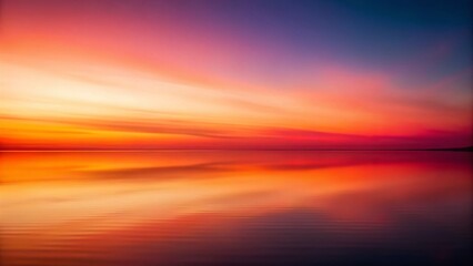 Obraz premium Abstract Red Orange Pink Gradient Background: Soft Colorful Horizontal Mobile App Design