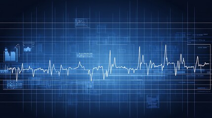 Digital Healthcare Data Visualization System Interface