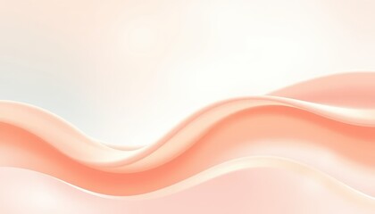 Pastel Abstract Background: Ethereal Orange