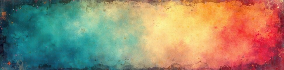 Obraz premium Faded polaroid photo, textured grunge backdrop, nostalgia, film