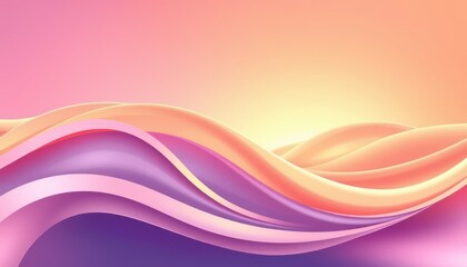 Naklejka premium Pastel Abstract Background: Blissful Twilight 