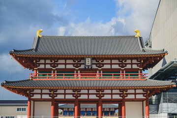 Fototapeta premium 平城宮跡歴史公園 大極門