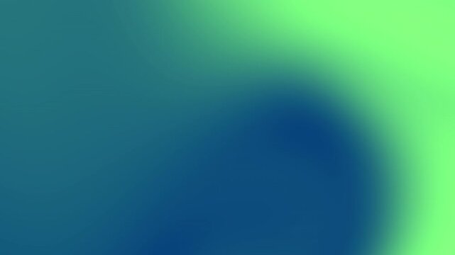 Abstract blurred background with vibrant gradient colors showcasing green and blue hues, ideal for modern artistic design projects and digital art applications.