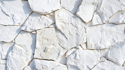Obraz premium White finishes texture natural stone white background