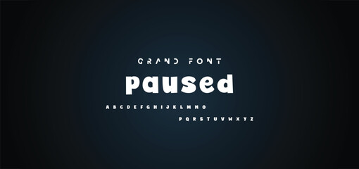 Vector of modern comical font and alphabet. Playful style font design, colorful childish alphabet, letters and numbers vector illustration