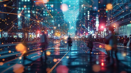 Connected City: Data Networks and Urban Life Intertwined


