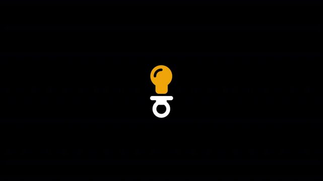 Pacifier generic isometric icon