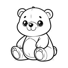 a illustration of cute bear