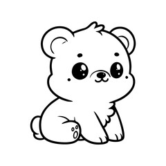 a illustration of cute bear