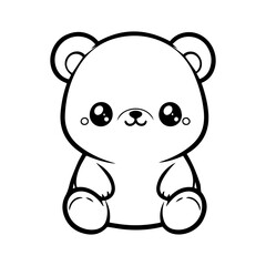 a illustration of cute bear