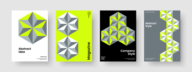 Geometric Book Cover Layout. Creative Brochure Design. Modern Business Presentation Template. Background. Report. Banner. Flyer. Poster. Portfolio. Catalog. Brand Identity. Newsletter. Pamphlet