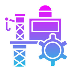 Fototapeta premium Setting Icon