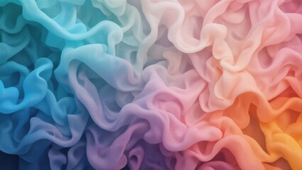 Obraz premium Colorful Abstract Texture with Flowing Swirls and Gradients in Vibrant Shades