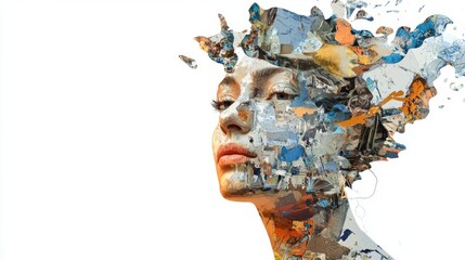 Generic Digital Collage Scene