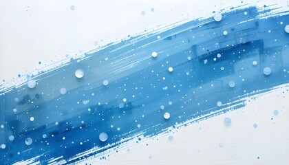 Luxury Dark Blue Abstract Background with Gold Rings and Glitter Accents"