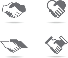 Handshake icons