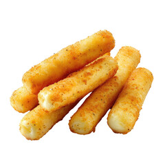 Mozzarella sticks transparent background