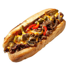 Philly cheese steak transparent background