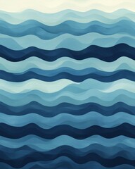 Abstract wavy blue graphic background
