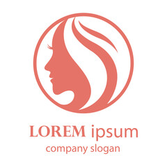 women's beauty and hair care logo design