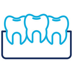 Crowded Teeth Icon