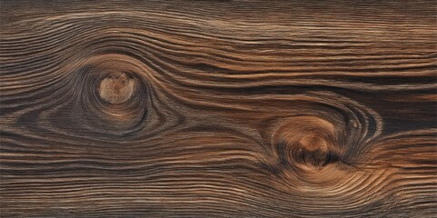 Fototapeta premium Dark brown wood texture, ultra-realistic, dark background