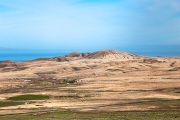 Hilly landscape, Island Fuerteventura, Canary Islands, Spain, Europe.