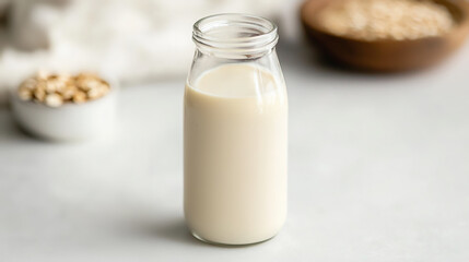 Homemade oat milk