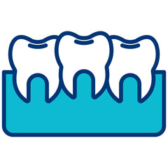 Crowded Teeth Icon