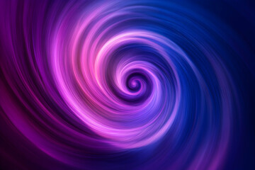 Mesmerizing spiral design with blended hues of violet and deep blue, creating a captivating visual effect that draws the eye into the center of the vortex