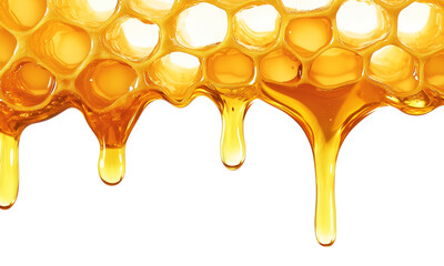 honey dripping from a honey dipper