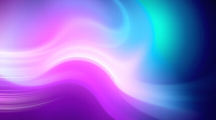 Obraz premium A dreamy space-inspired gradient with hints of glowing green and magenta.