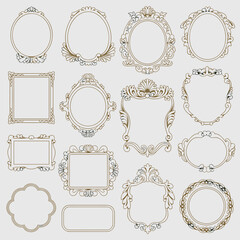 Elegant Ornamental Frame Collection