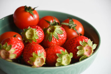 ひのしずくとミニトマト