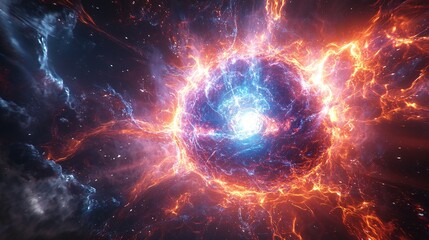 A powerful plasma field surrounding an experimental teleportation gate