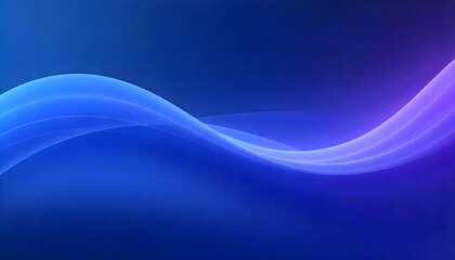 A smooth gradient wave background with flowing blue and purple hues, creating a futuristic and elegant effect