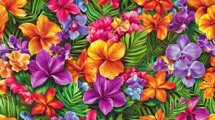 Botanical Genius: Strokes on a Geometric Canvas