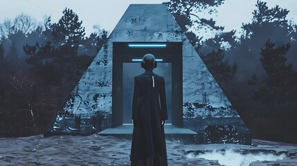 荒廃的なSF風の画像 160 Generative AI