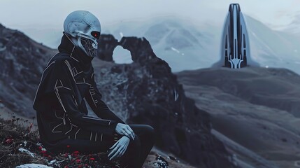 荒廃的なSF風の画像 166 Generative AI