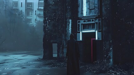 荒廃的なSF風の画像 174 Generative AI