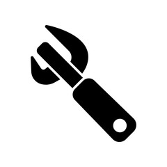 Bottle opener icon design template SVG