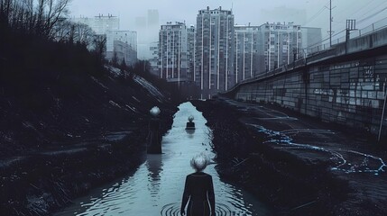 荒廃的なSF風の画像 189 Generative AI