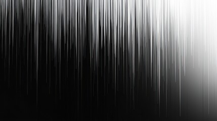 Minimalist abstract lines in black and white, creating a clean, modern panorama wallpaper.