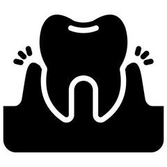 Gum Pain Icon