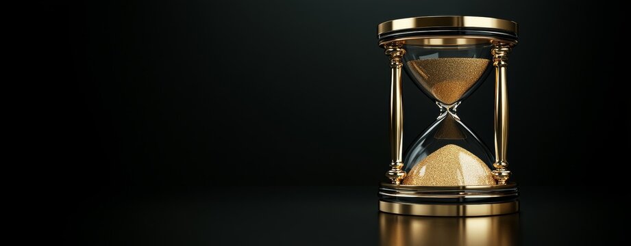 A conceptual image of an office setting with a minimalist design, highlighting time management techniques and productivity tips in a close-up view